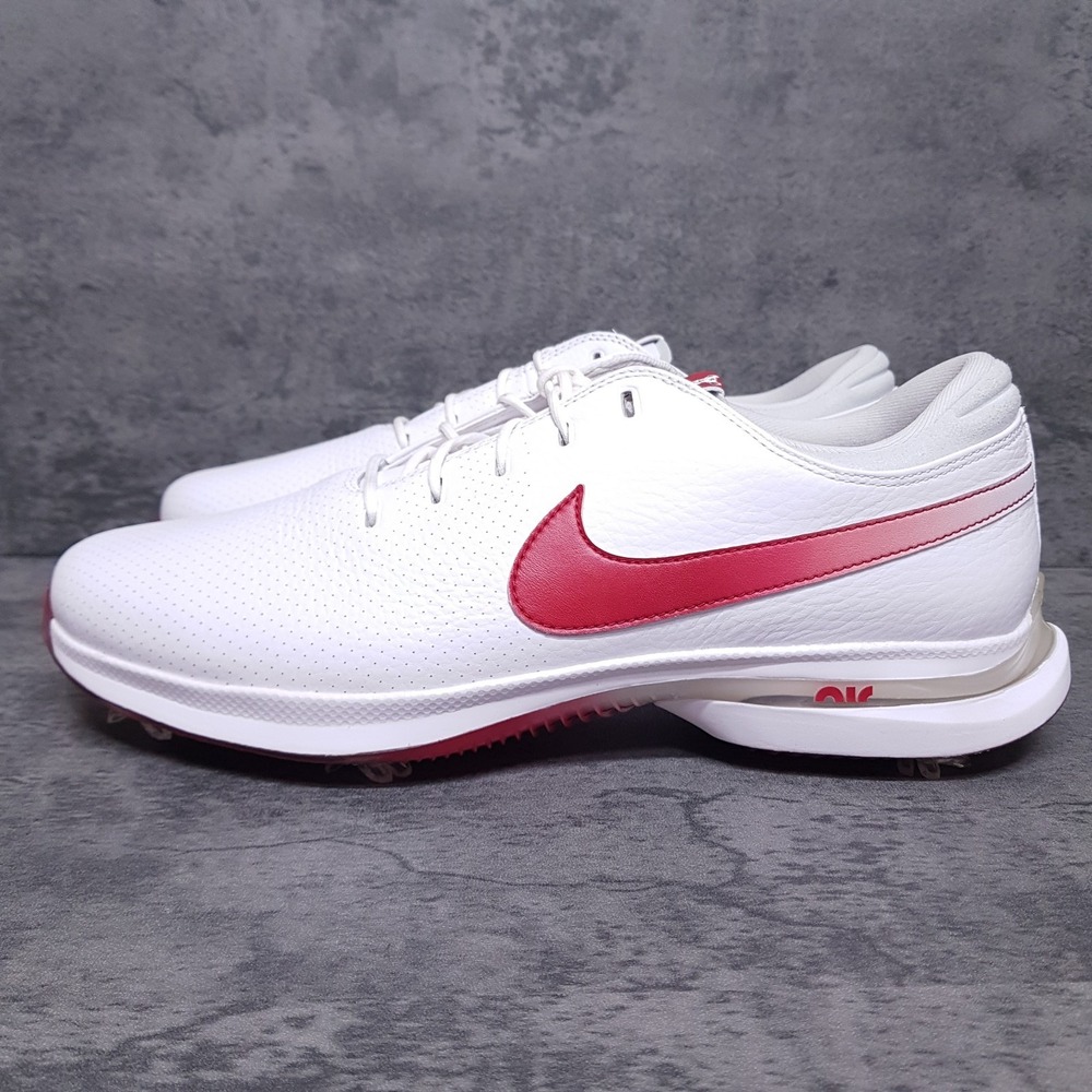 NIKE Air Zoom Victory Tour 3 Golf Shoes Mens Size 11 White Red FQ3273-100